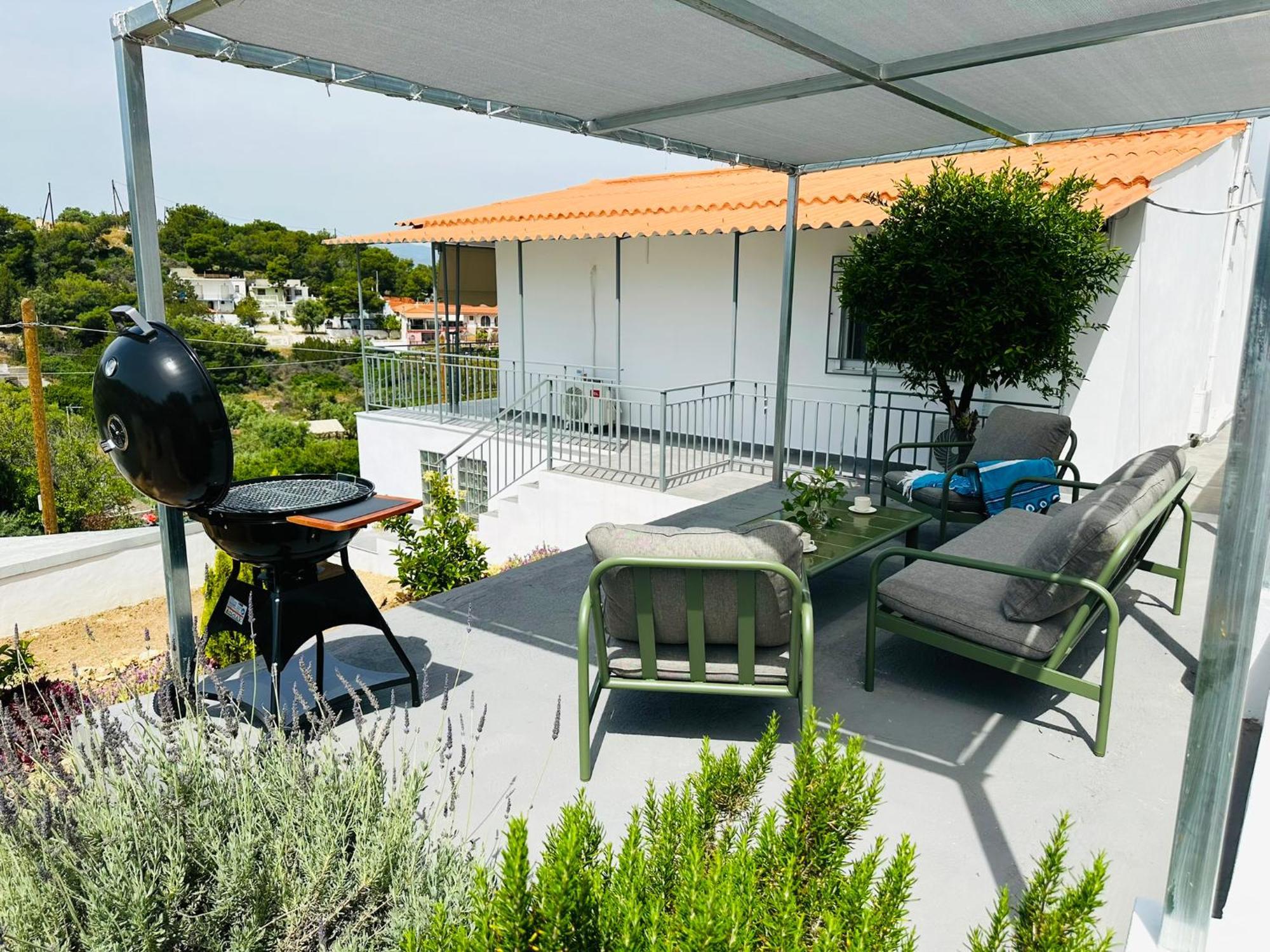 Oceanus Summer House Salamis Exterior photo